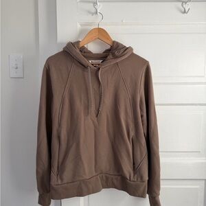 Brown Athleta Hooded Sweatshirt